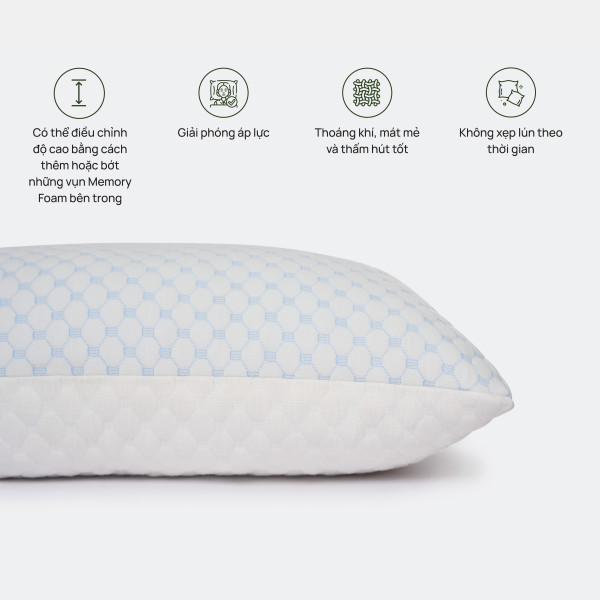 Gối/Ruột Gối Shredded Memory Foam - EVERON